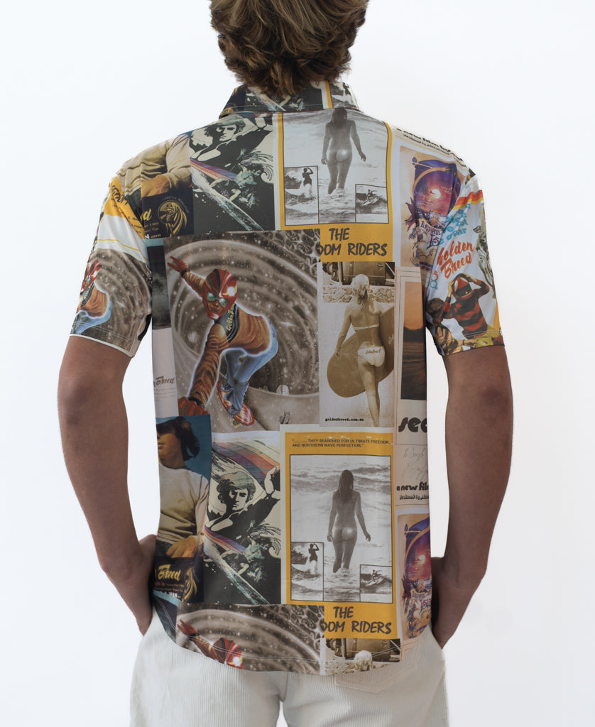 Golden Breed Gunna Poster Shirt | Natural - Shirts