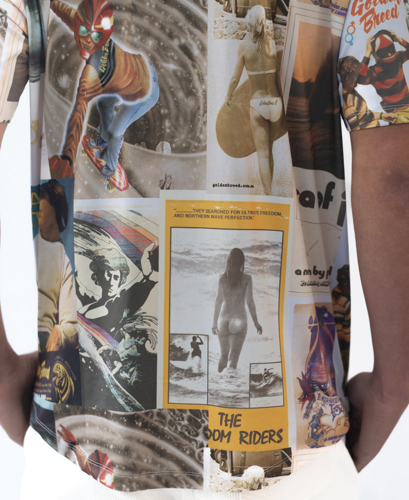 Golden Breed Gunna Poster Shirt | Natural - Shirts
