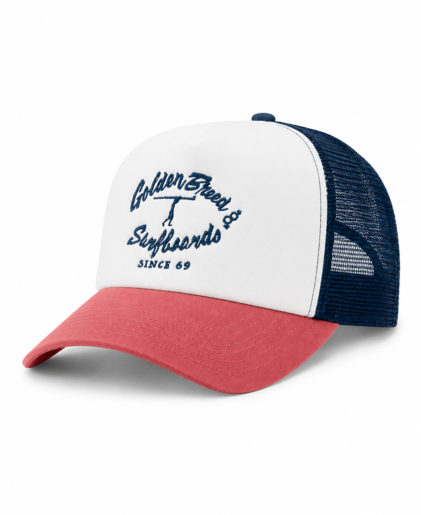 Golden Breed Gus Trucker Cap | Dark Denim - Trucker Hats