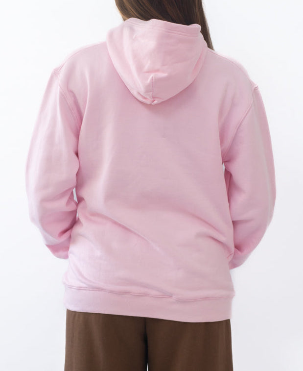 Golden Breed Holly Hoodie | Pale Pink/Espresso - Hoodies