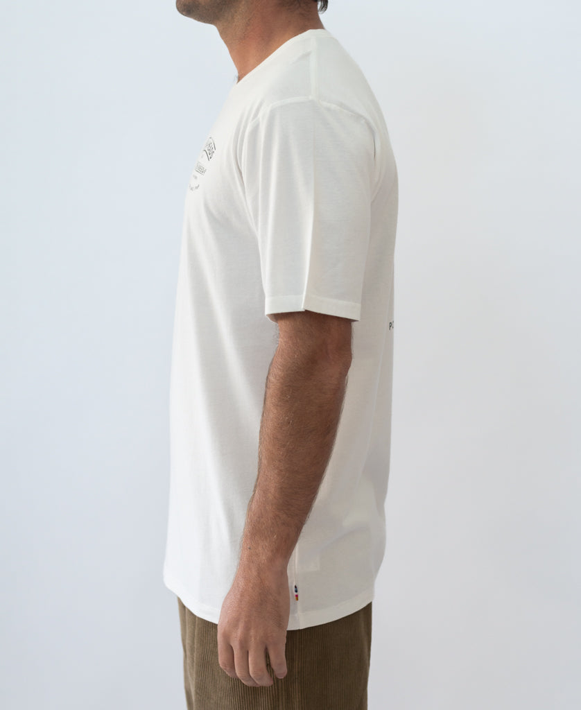 Golden Breed Noosa Boards Tee | Off White - T-Shirts