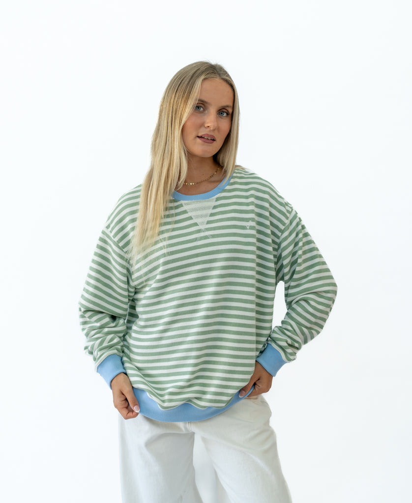 Golden Breed Ralph Stripe Ringer Crew - Sweatshirts