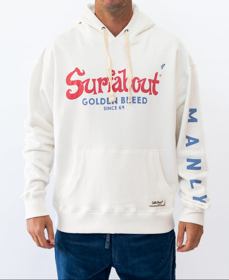 Golden Breed Manly Surfabout Hoodie | Off White - Hoodies