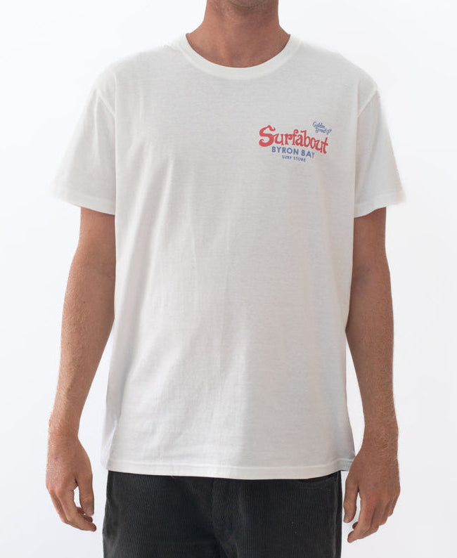 Golden Breed Byron Surfabout Tee | Off White - T-Shirts
