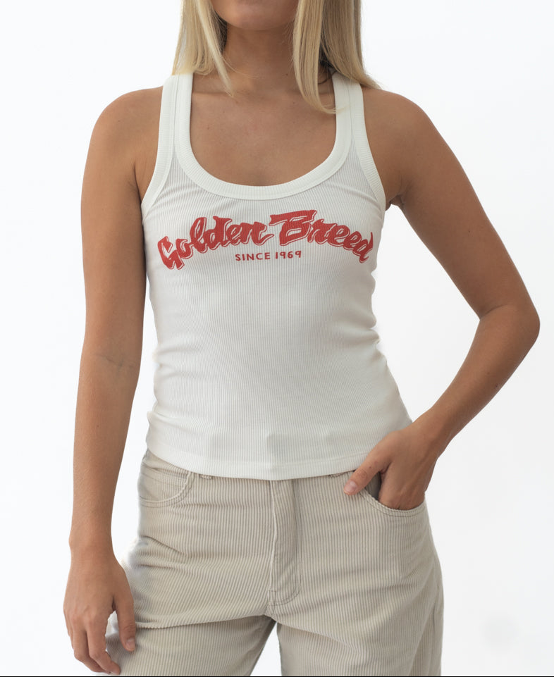 Golden Breed Golden Breed Tank | Wash Red - Tank Tops