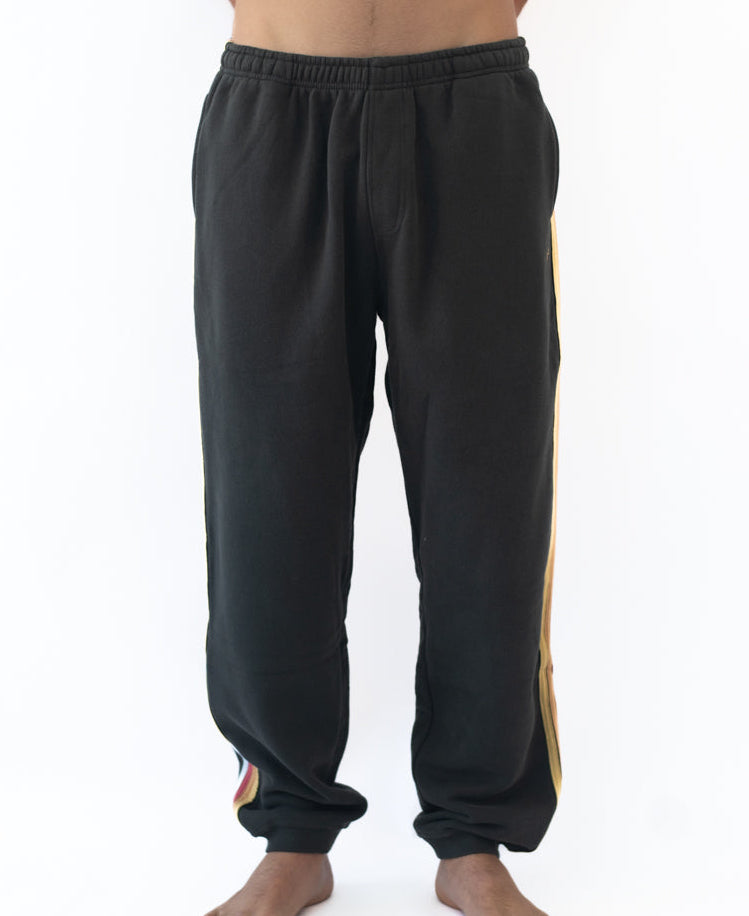 Golden Breed Trakkydaks | Wash Black - Track Pants