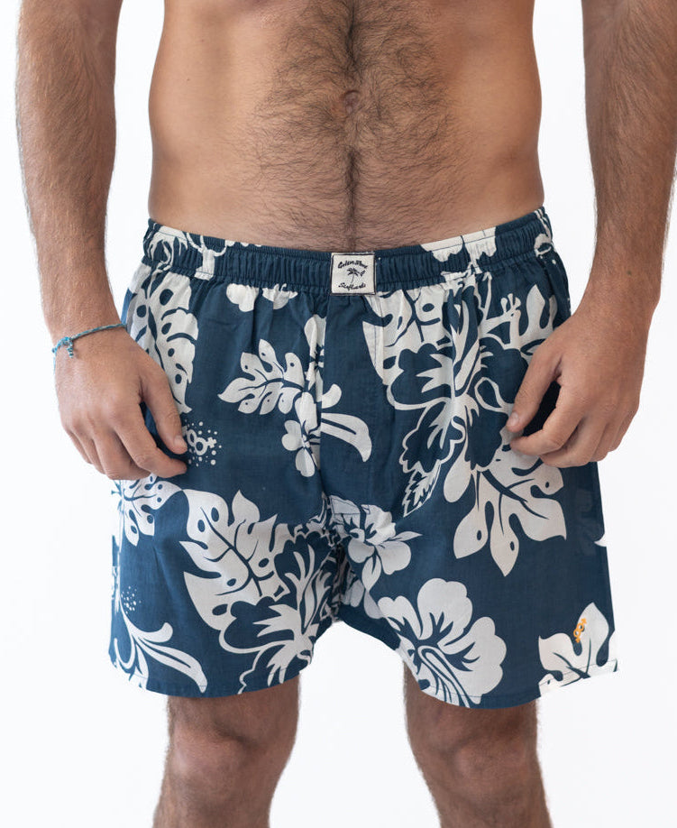 Golden Breed Tyson Boxer Short | Navy - Boxer Shorts
