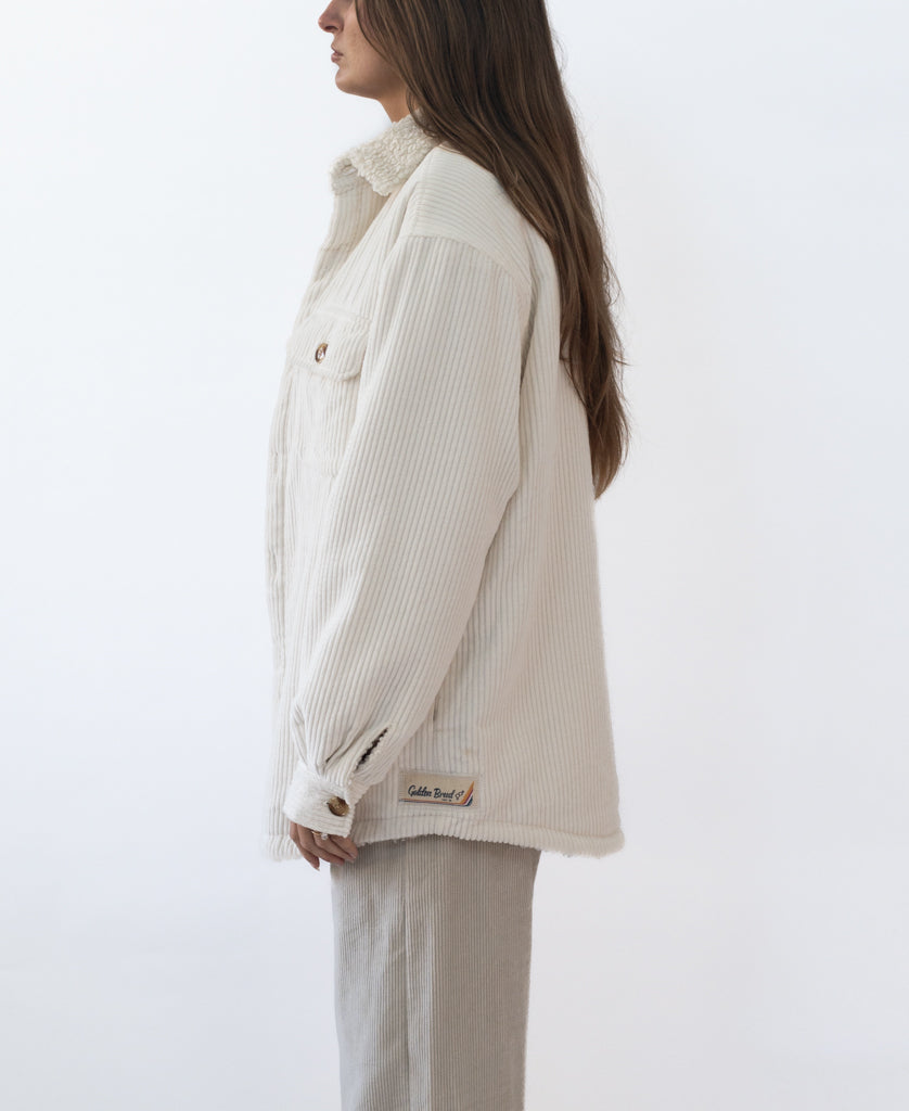 Golden Breed Willow Shacket | Off White - Coats & Jackets