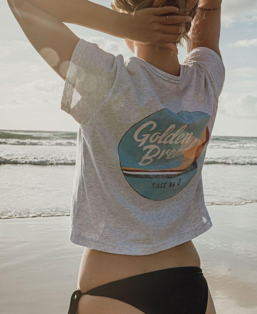 Hattie Tee | White Misty-Golden Breed