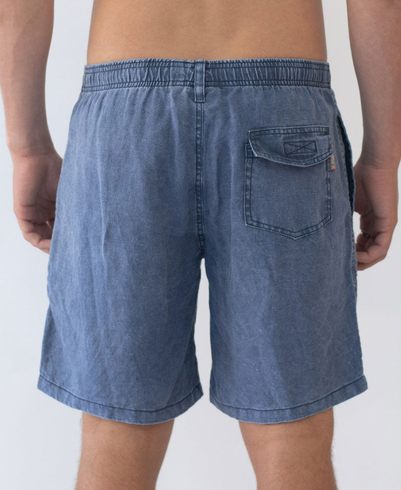 Golden Breed Henry Elastic Waist Short | Denim - Uncategorized