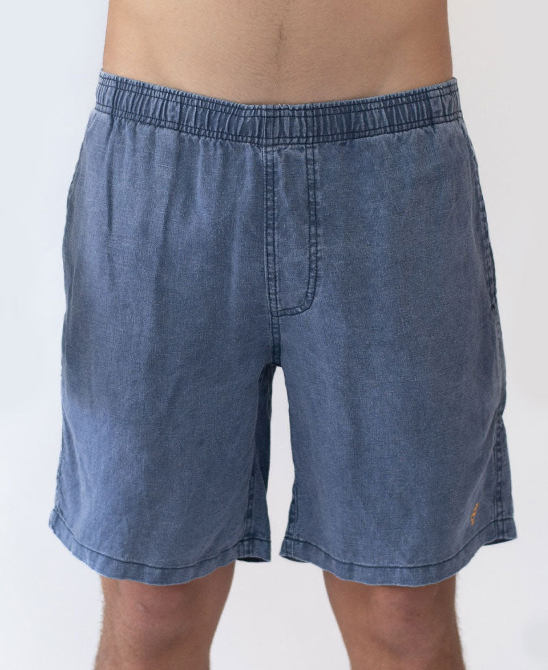 Golden Breed Henry Elastic Waist Short | Denim - Uncategorized