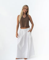 Lazy Beach April Skirt | White - Skirts