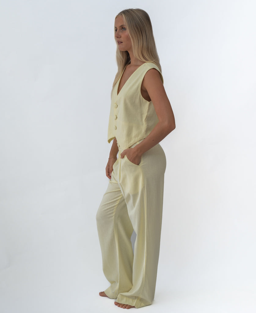 Claire Pant | Lemon