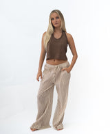 Lazy Beach Halle | Chocolate - Tank Tops