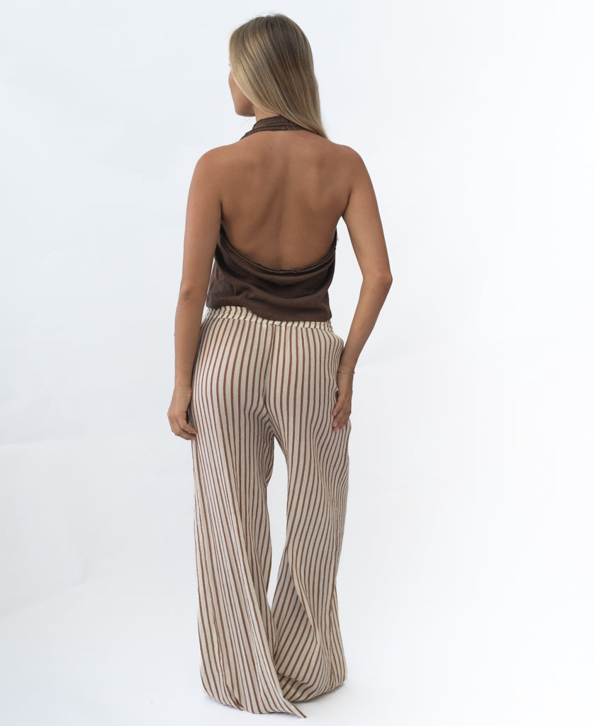 Lazy Beach Halle | Chocolate - Tank Tops