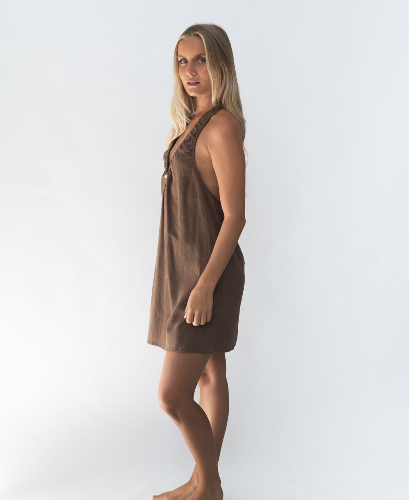 Lazy Beach Nadia | Chocolate - Dresses