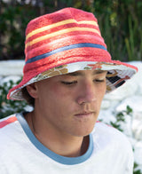 Golden Breed Long Island Terry Bucket Hat | Wash Red - Bucket Hats