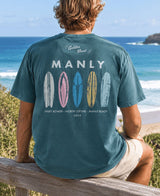 Golden Breed Manly Boards Tee | Fern - T-Shirts