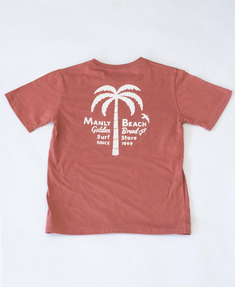 Golden Breed Manly Palm Loco Kids Tee - Baby & Children's Tops