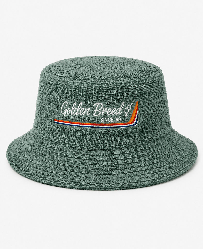 Golden Breed Norris Terry Bucket Hat | Fern - Bucket Hats