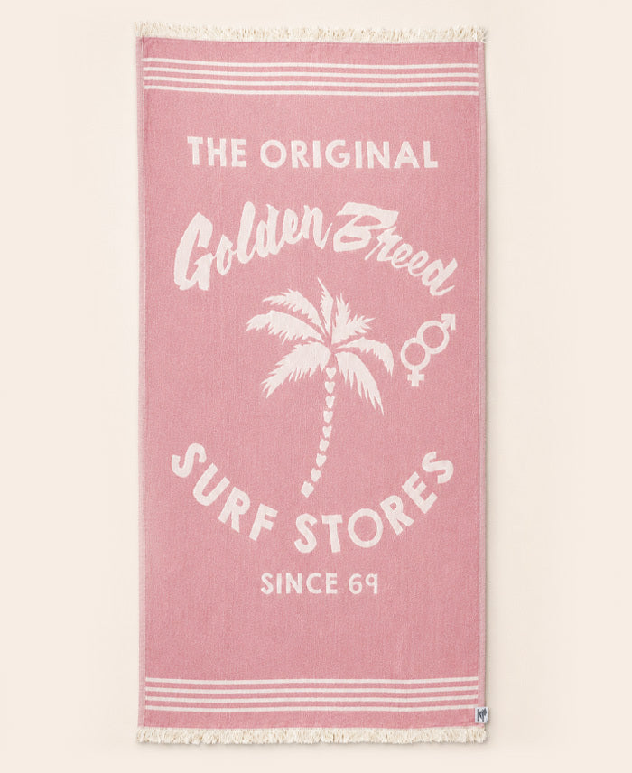 Golden Breed GB Otto Towel | Pink - Beach Towels