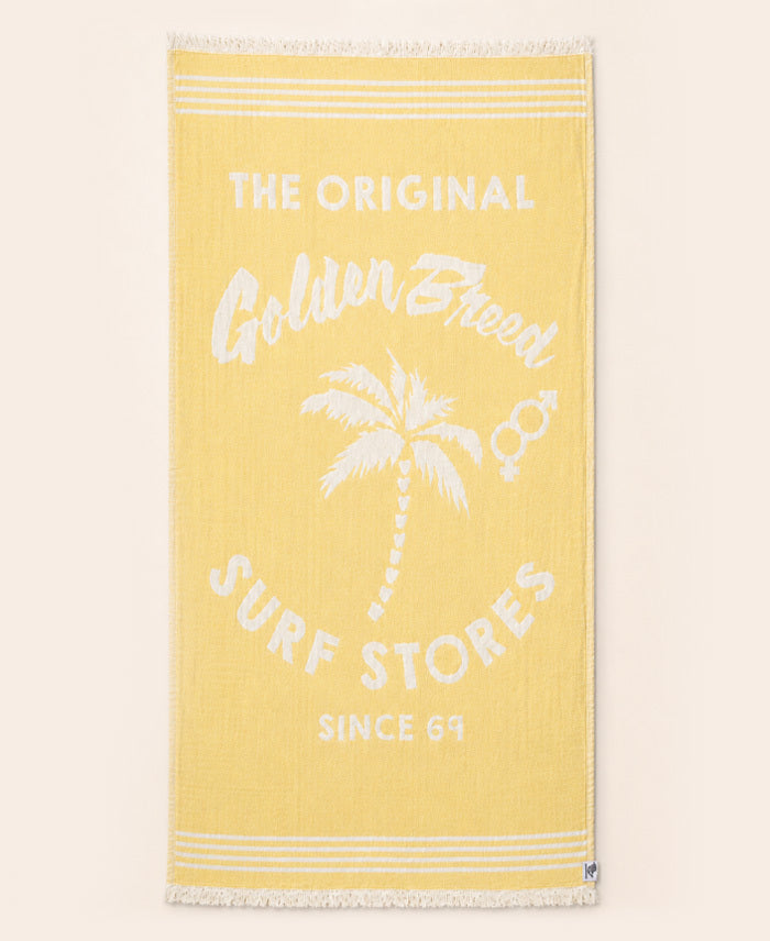 Golden Breed GB Otto Towel | Yellow - Beach Towels