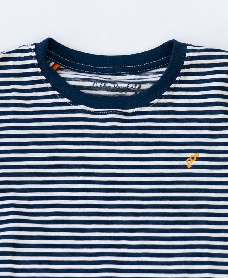 Golden Breed Picket Stripe Kids Tee - T-Shirts