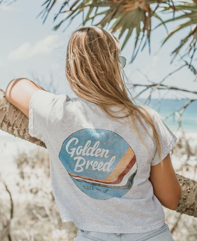 Hattie Tee | White Misty-Golden Breed