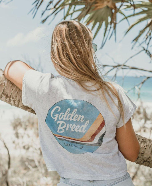 Hattie Tee | White Misty-Golden Breed