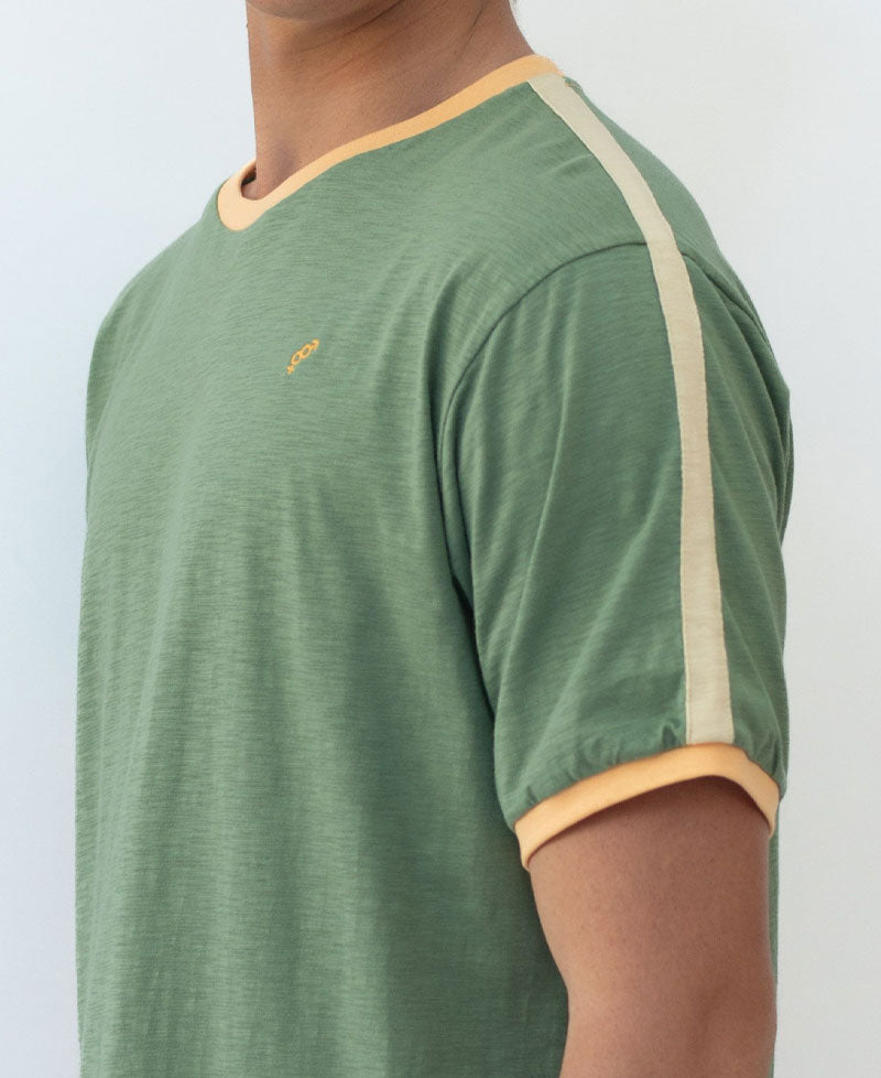 Golden Breed Throwback Tee | Leaf Green - T-Shirts