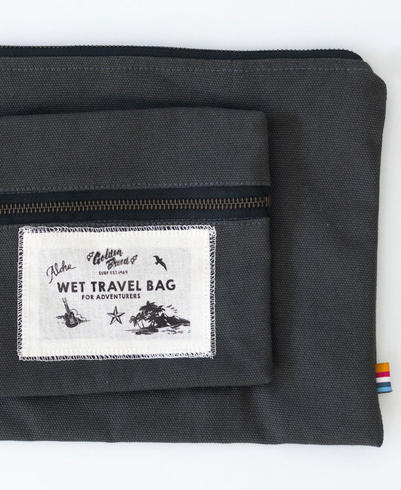 Golden Breed Noosa Smurf Wet Travel Bag | Wash Black - Dry Bags