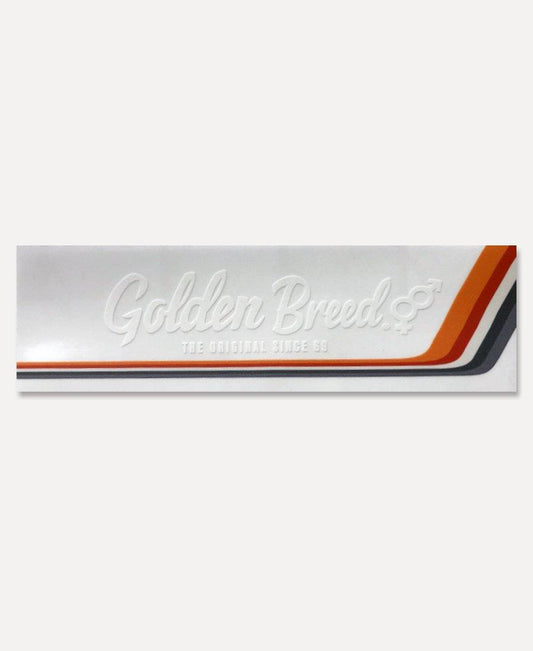 Retro Clear Sticker SM - Golden Breed