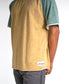 Raglan Short Sleeve Rag Top | Mustard - Golden Breed