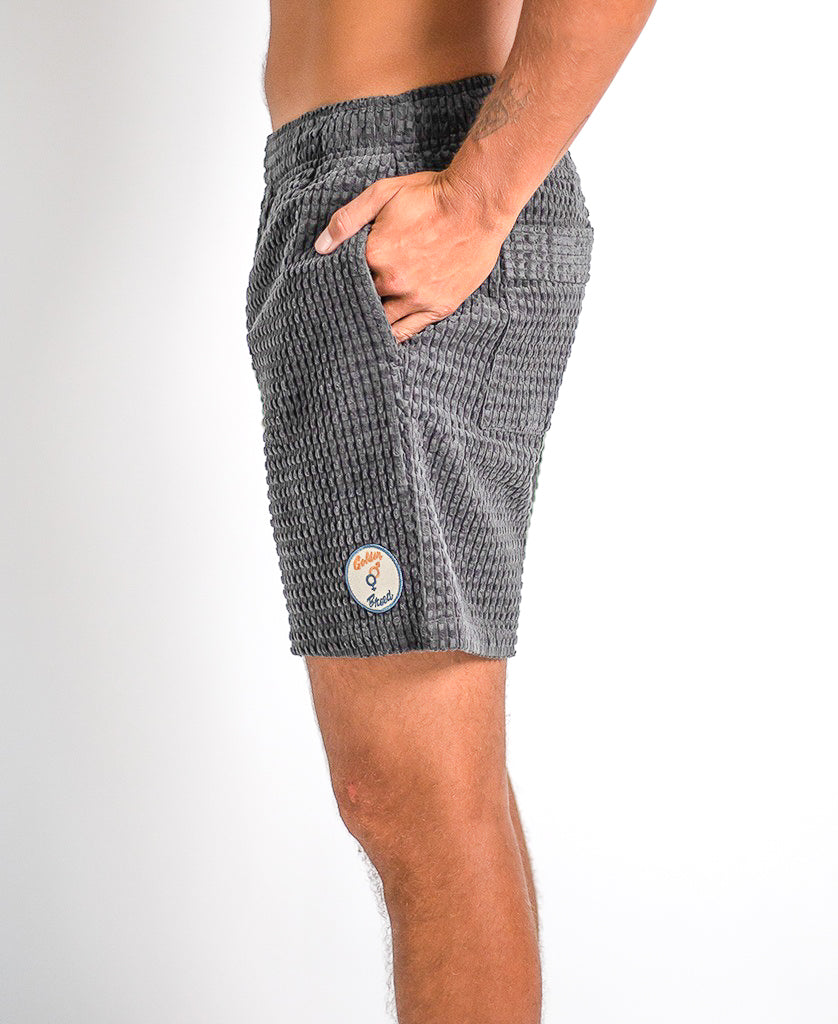El Shorto Walkshort | Wash Black - Golden Breed