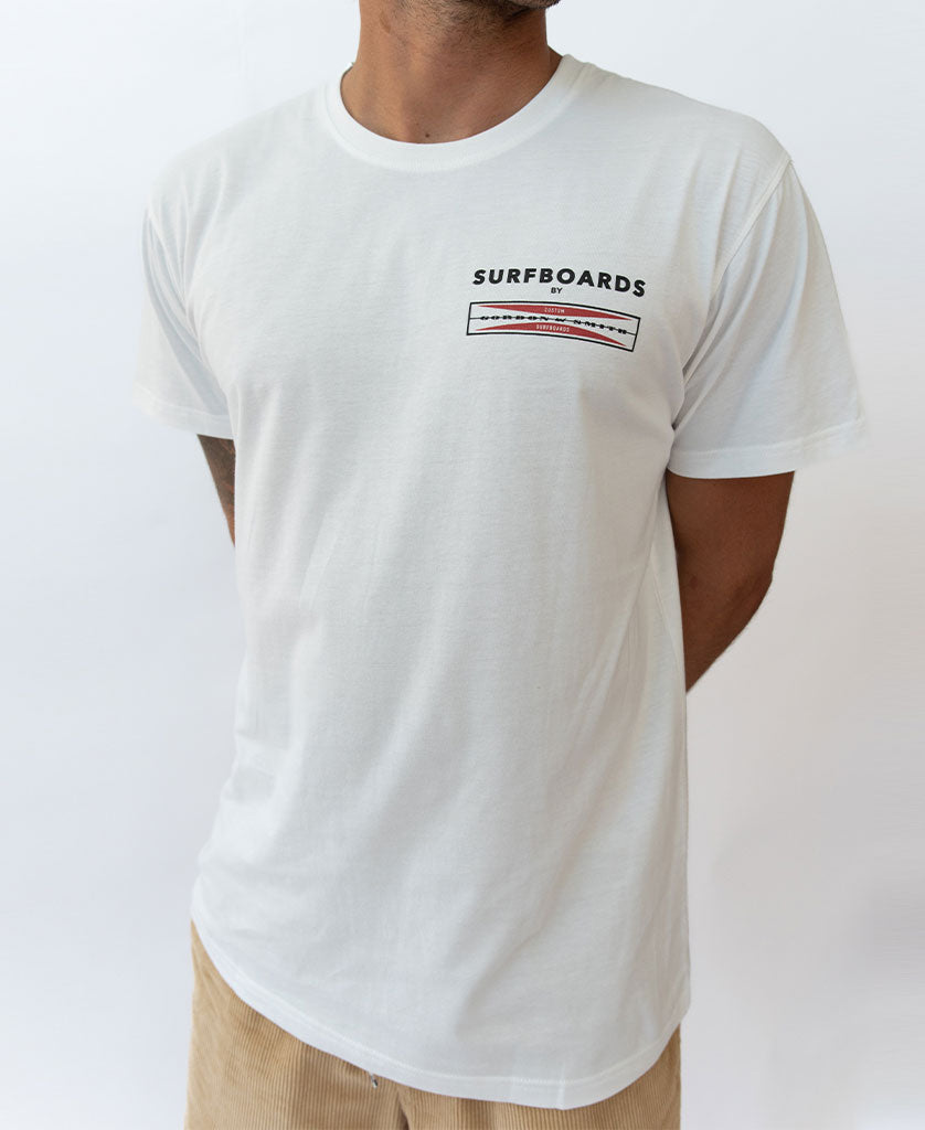 GS Corp Logo Tee | Off White - Golden Breed