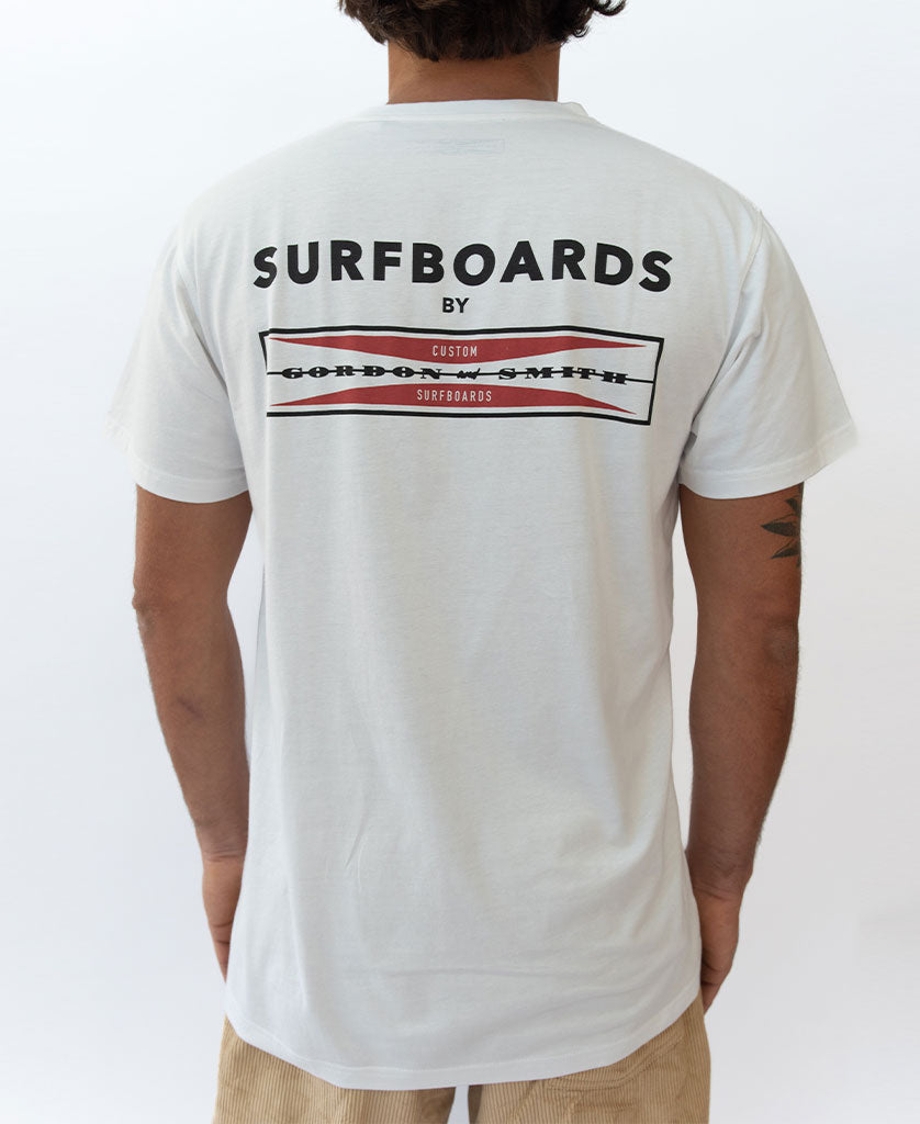 GS Corp Logo Tee | Off White - Golden Breed