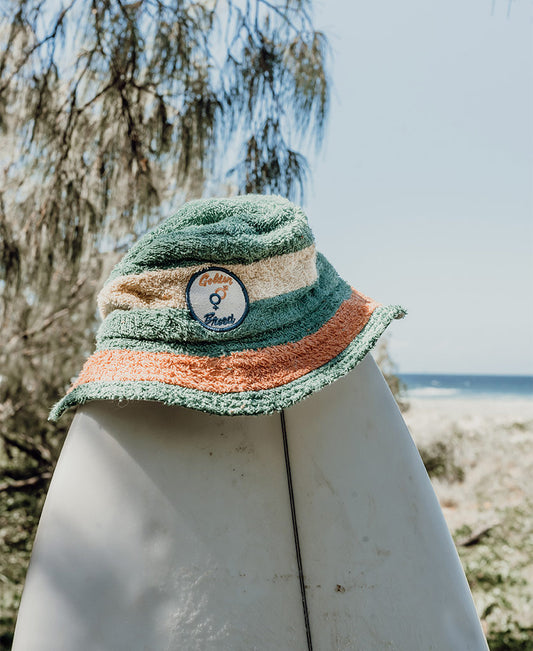 Nathan Terry Bucket Hat | Surf Green - Golden Breed