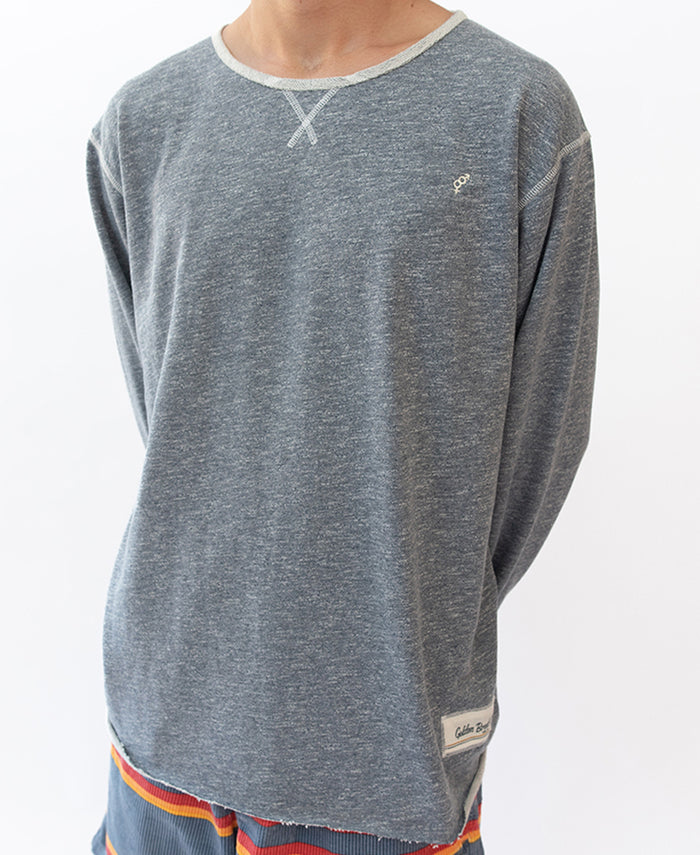 Classic Rag Top | Navy Marle | Golden Breed