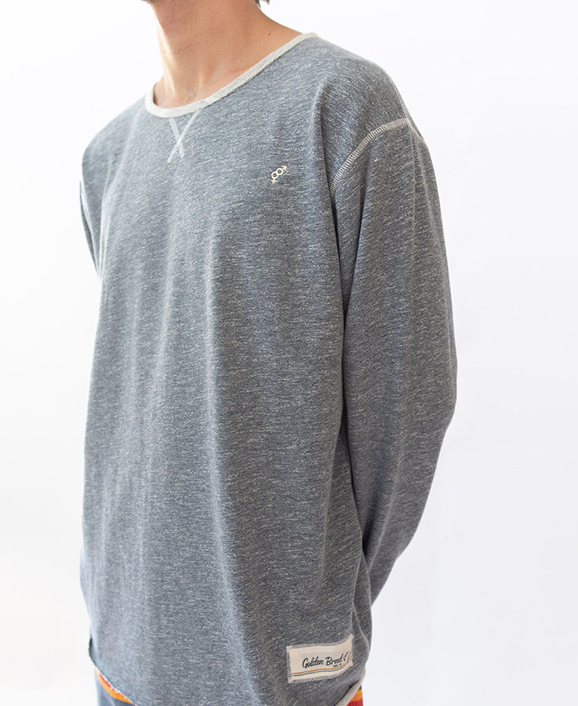 Classic Rag Top | Navy Marle - Golden Breed