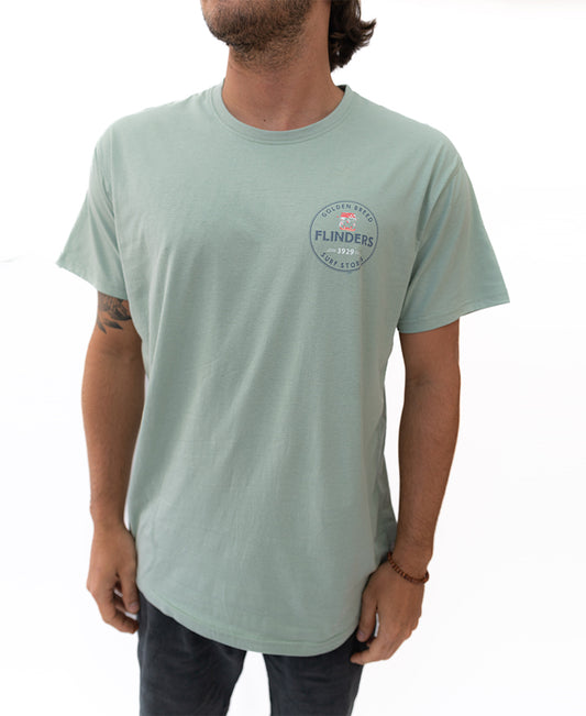 Flinders Kombi Tee | Sage - Golden Breed