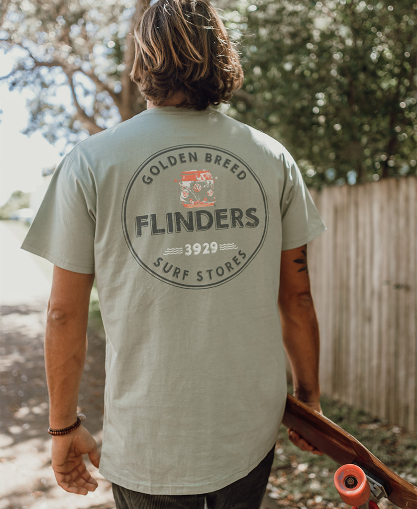 Flinders Kombi Tee | Sage - Golden Breed
