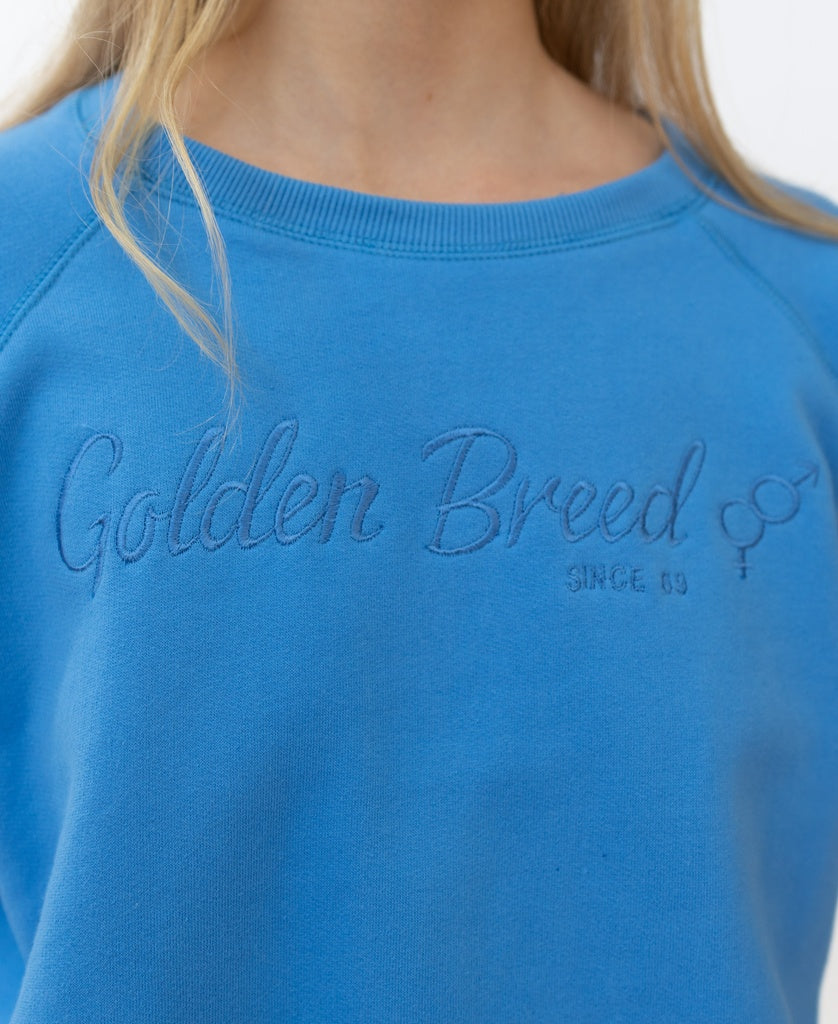 Heritage Sweat | Cornflower Blue - Golden Breed