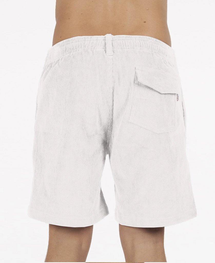 Floyd Elastic Waist Walkshort | Off White - Golden Breed