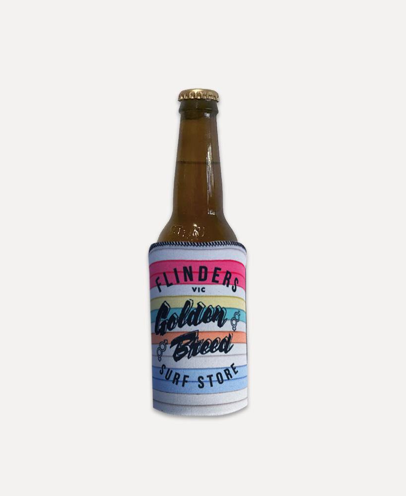 Flinders Stubby Holder | Stripe - Golden Breed