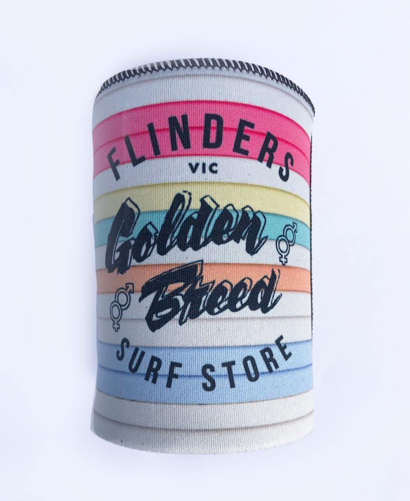 Flinders Stubby Holder | Stripe - Golden Breed