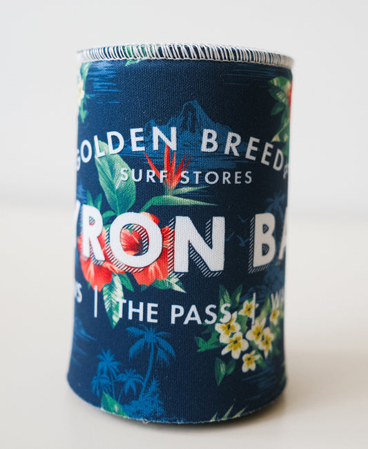 Byron Stubby Holder Aloha | Dark Navy - Golden Breed