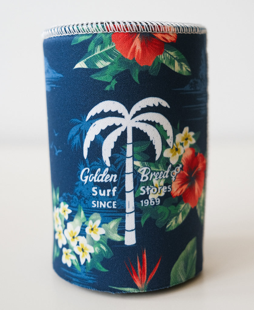 GB Stubby Holder Aloha | Dark Navy - Golden Breed
