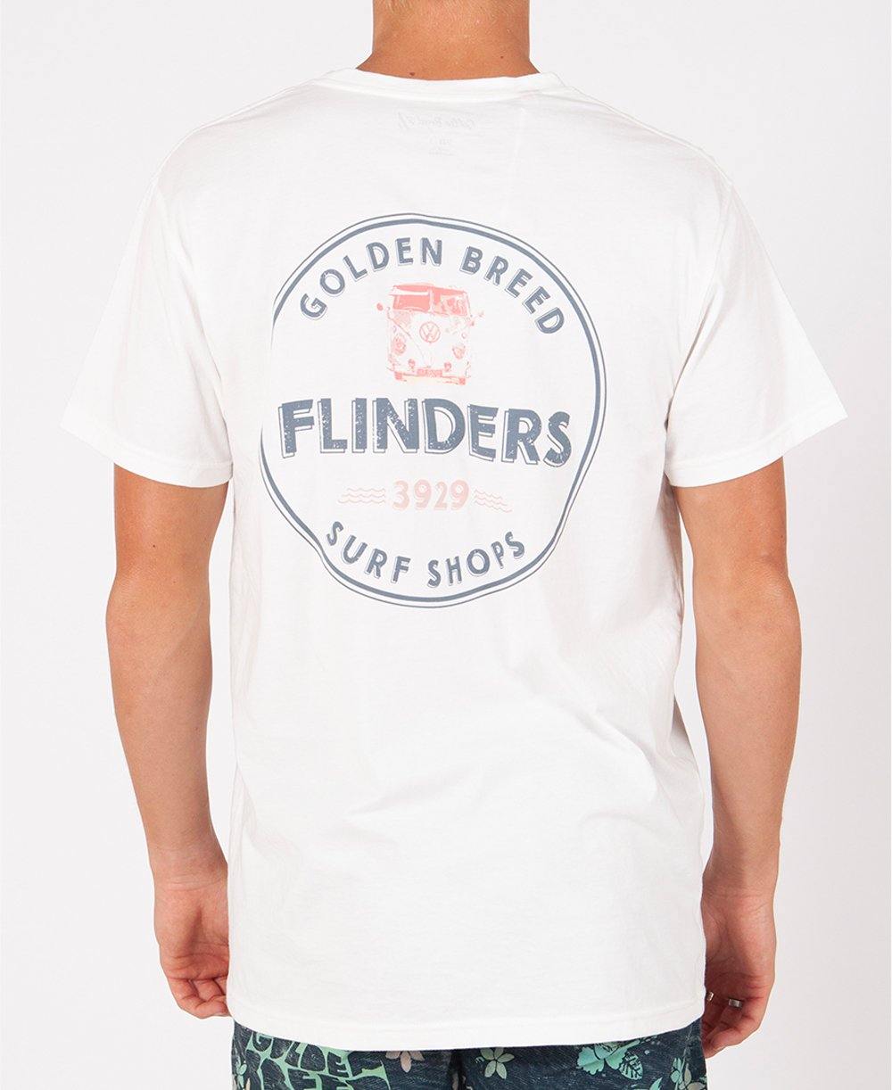 Flinders Kombi Tee | Off White - Golden Breed