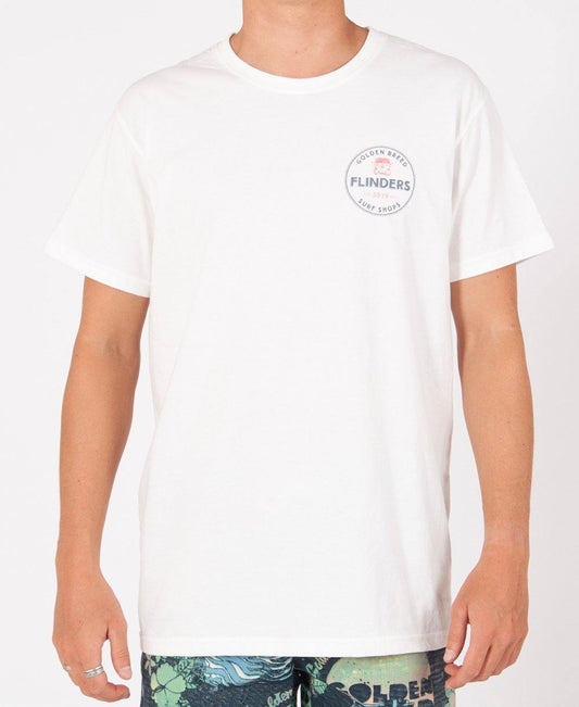 Flinders Kombi Tee | Off White - Golden Breed