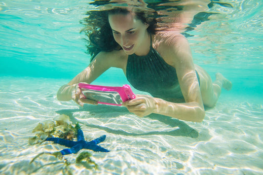 Seaquatix Waterproof Case | Pink-Golden Breed